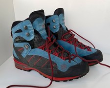 Hanwag Makra Combi GTX Gr. 44 (US10,5/UK9,5) Blau/Rot/Schwarz Sehr guter Zustand