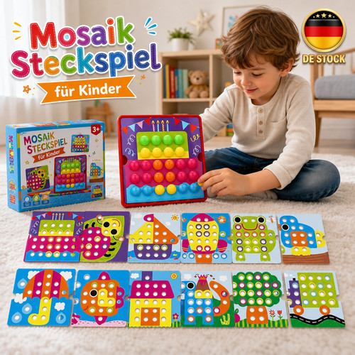 Knopf puzzle spielzeug mosaik - puzzle,