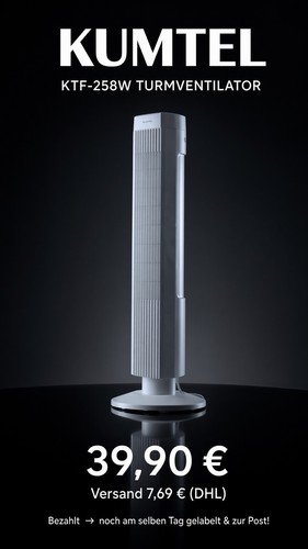 Kumtel 258 turmventilator - kumtel,