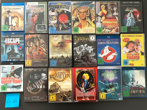Bluray dvd sammlung - gg,
