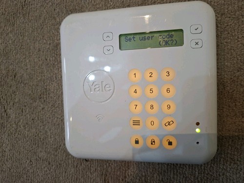 Yale alarm control keypad - yale,