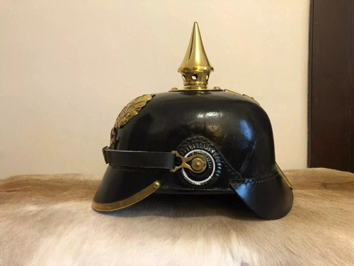 Preußischer lederhelm - preußischer,