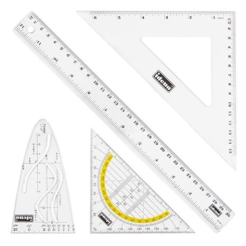 Idena geometrie set teilig - idena, geometrie-set