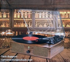 Bluetooth-Vinyl-Plattenspieler