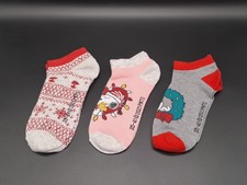 NEU Snoopy Peanuts Gr.35-41 3 PAAR Comic Damensocken Sneaker Strümpfe Socken