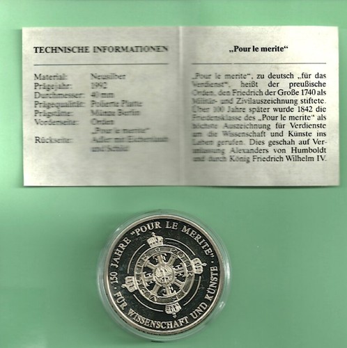 150 jahre pour merite - jahre,