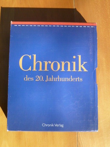 Chronik des jahrhunderts - 20.,