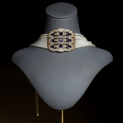 Choker collier ras cou - collier, du