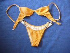 Via Brasil gelb pinker Bikini  - Gr .S ,tolle Optik##