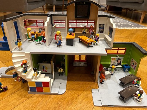 Playmobil schule mit - playmobil, turnhalle