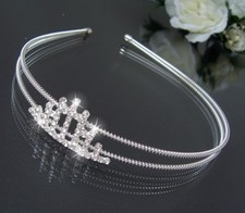 Haarreif Silber Gold Diadem