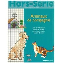 Animaux compagnie broder - animaux, de