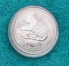 Silbermünze 1/2oz "Tiger"