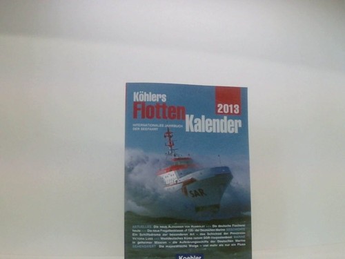 Köhlers flottenkalender 2013 - köhlers,