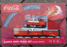 Coca Cola Santa Mini Train Set