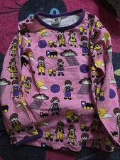 Smafolk Langarmshirt rosa mit