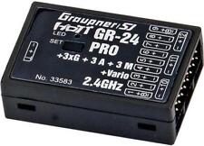 Graupner GR-24 PRO 3XG + 3A + 3M + VARIO 2,4GHZ HOTT EMPFÄNGER / 33583