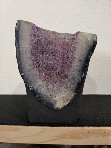 Amethyst druse kelch 8cm - druse/kelch, 17,8cm