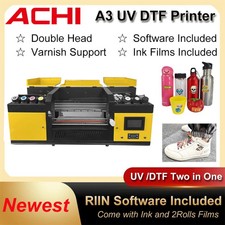 2 in 1 A3 UV DTF Printer