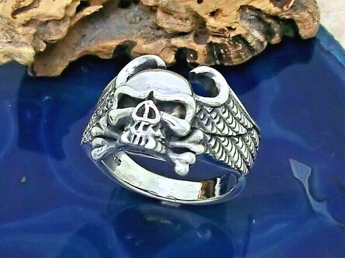 Totenkopf vampir flügel 925 - vampir,