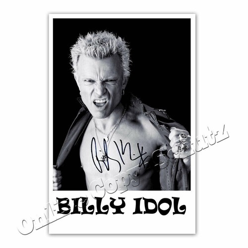 Billy idol autogrammfoto - billy, ++