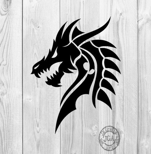 Aufkleber drachen dragon bike - aufkleber,