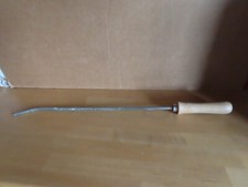 Schürhaken Feuerhaken Schüreisen Metall gebogen für Grill oder Ofen 57 cm