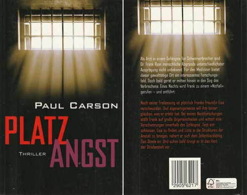 Platzangst paul carson - -,