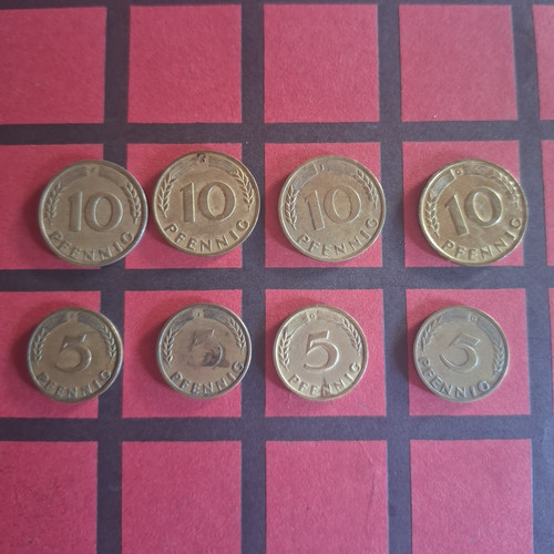 Brd münzlot 1949 10 - &,