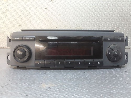 Smart forfour 2004 radio - smart,