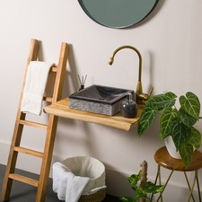 Teakholz Waschtischplatte ca