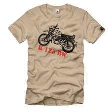 K 125 Bundeswehr Motorrad Kradmelder Moped Sammler - T Shirt #269
