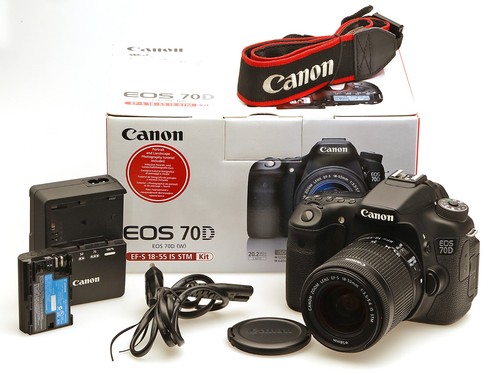 Canon eos 70d dslr kamera - 70d, mit