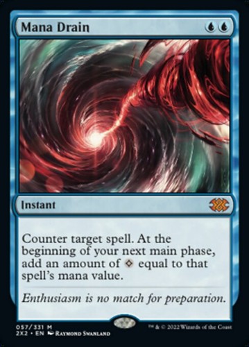 Mtg mana drain foil exc - mana,