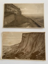 2 Vintage Postcards - West