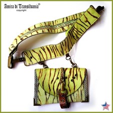 Mini Tasche Gürtel Leder