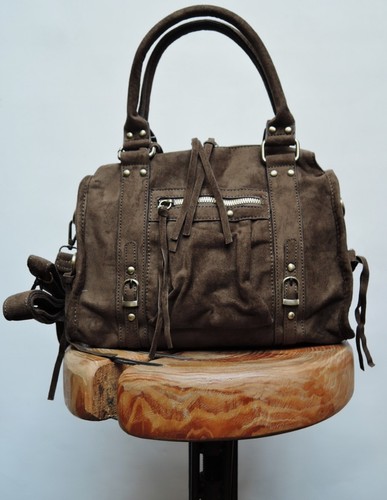 Coole handtasche suede bag - suede,