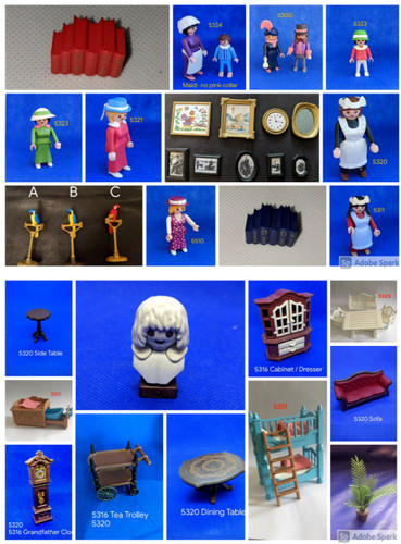Playmobil victorian 5300 5301 - playmobil,
