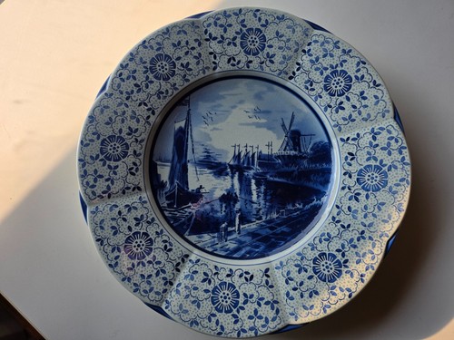 Wandteller delft 352 - wandteller, fs