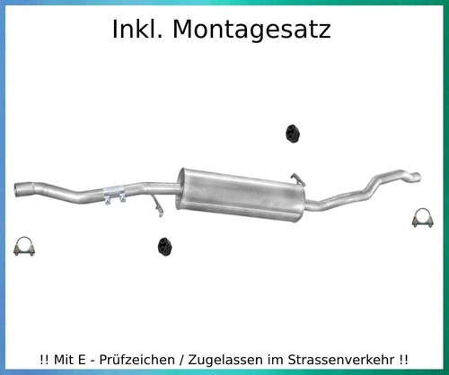 Mittelschalldämpfer für ford - mittelschalldämpfer,