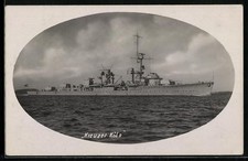 Foto-AK Leichter Kreuzer Köln