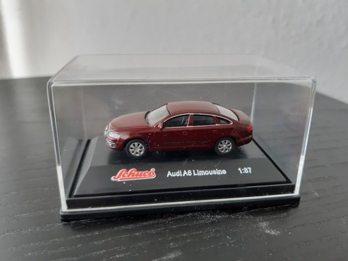 Schuco audi limousine rot - audi,