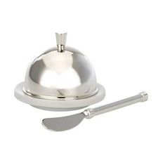 Butterdose Dose Silber mit