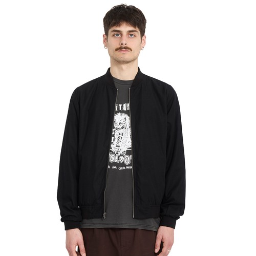 Volcom burnward jacket black - volcom,