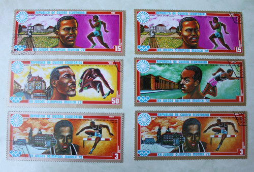 Briefmarken guinea sport - briefmarken, -sport