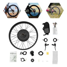 26 Zoll LCD E-bike Umbausatz Hinterrad Bürstenloser Getriebeloser Motor