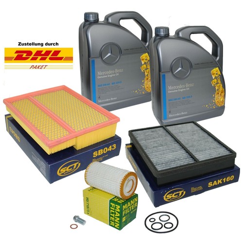Filterpaket mercedes benz - filterpaket,
