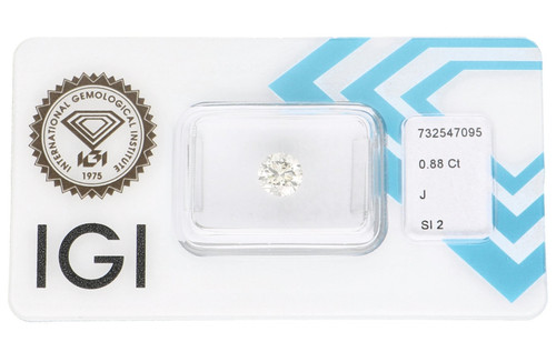 Natürlicher diamant 88ct - natürlicher, 0,88ct