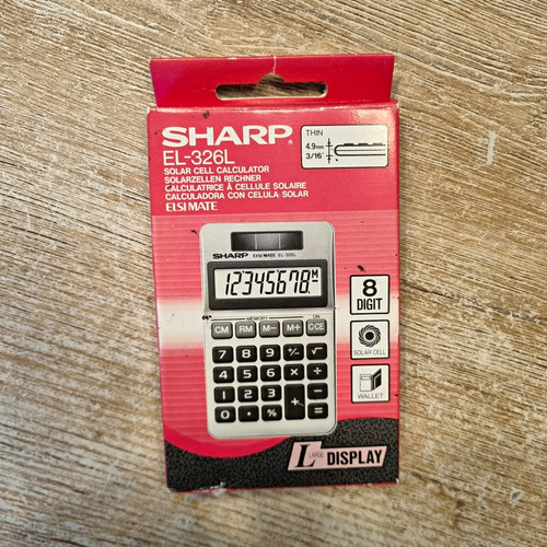 Sharp 326l elsi mate solar - mate,