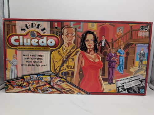 Super cluedo parker - super,
